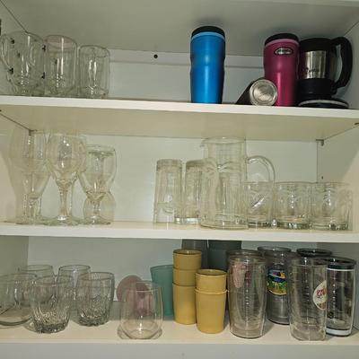 Assorted Glassware