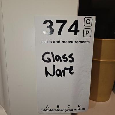 Assorted Glassware