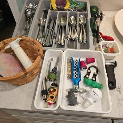 Flatware and misc bar ware