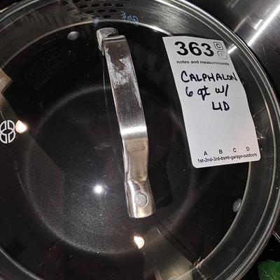 6 Qt. Calphalon with lid (1 piece)