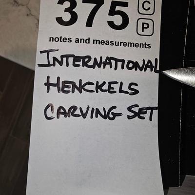 Henckel International carving set