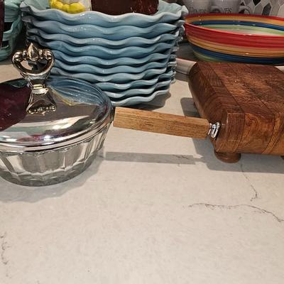 Kitchen bowls, plats, servers and more