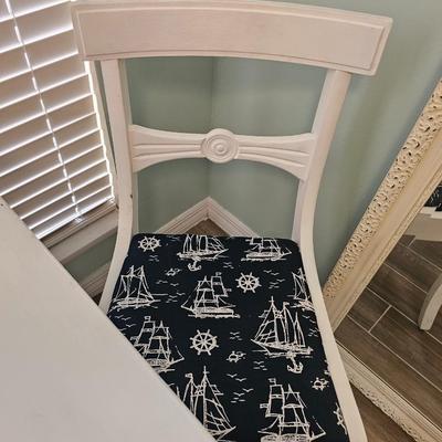 Antique Kitchen table and two chairs