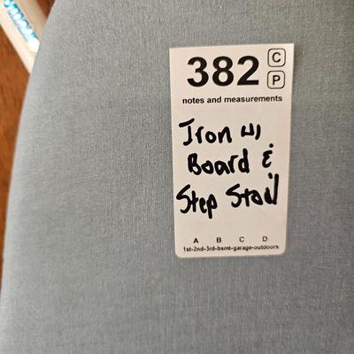 Ironing Board and step stool