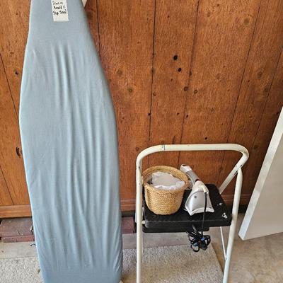 Ironing Board and step stool