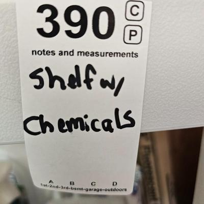 Shelf and Chemicals
