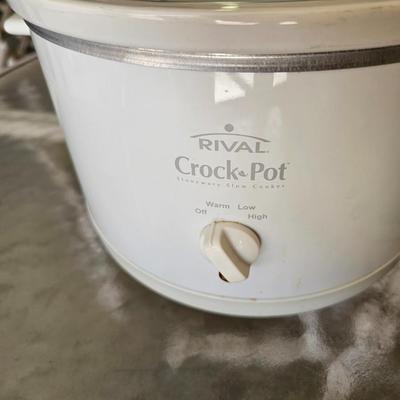 Crock Pot and Toaster Oven