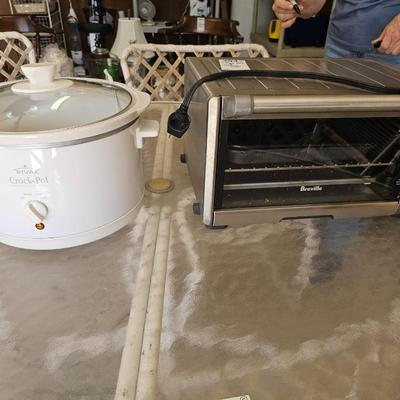 Crock Pot and Toaster Oven