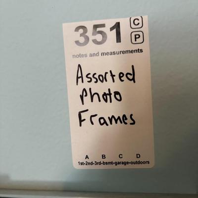 Assorted Photo Frames
