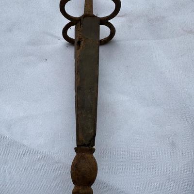 Antique Sword w/ Wood Handle