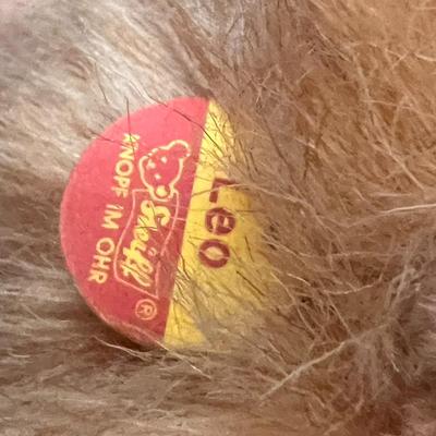 Vintage Steiff Lion with original tag “Leo”