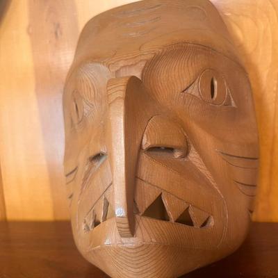 Dalbert (Alex) Weir(b. 1939-40, Haida Gwaii), Haida Shark Mask