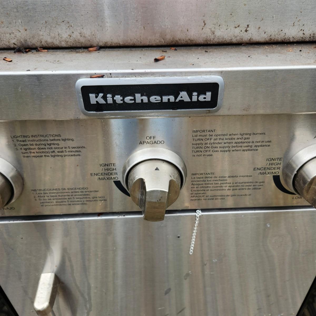 KitchenAid Gas Grill 3 Burner with tank EstateSales