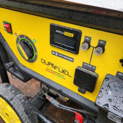 Dual Fuel 7200 -8000 Watts Generator 458cc Champion