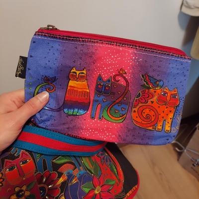 Laurel Burch Cat Purse and Indigo Cats Tee plus more (PC-BBL)