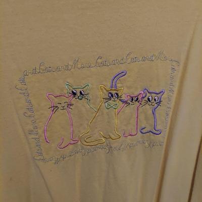 Laurel Burch Cat Purse and Indigo Cats Tee plus more (PC-BBL)