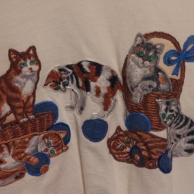 Laurel Burch Cat Purse and Indigo Cats Tee plus more (PC-BBL)