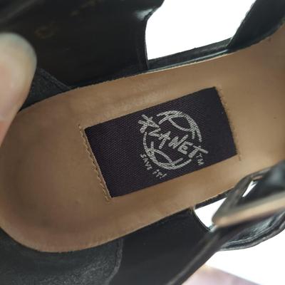 Comfort Heels and Sandals, Womenâ€™s Size 7-7.5 (PC-BBL)