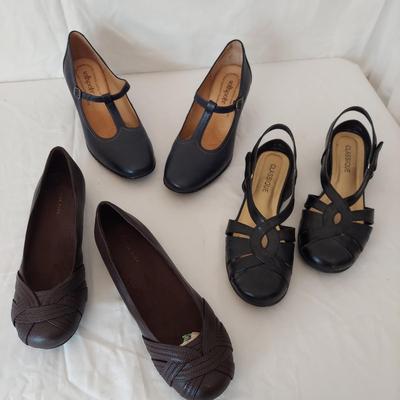 Comfort Heels and Sandals, Womenâ€™s Size 7-7.5 (PC-BBL)