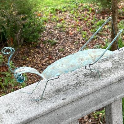 Green Metal Corner Plant Stands & Yard Art (BD-RG)