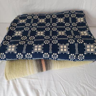 Vintage Loomed Cotton Blankets (PC-BBL)