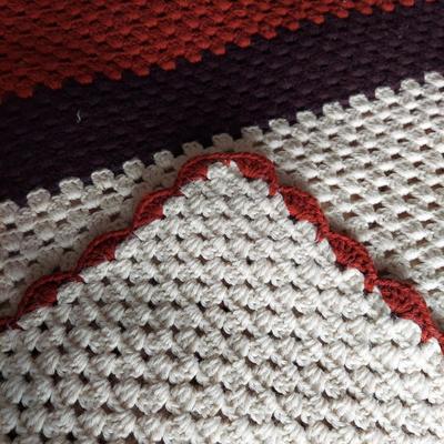 Three Afghan Style Crochet Blankets (PC-BBL)