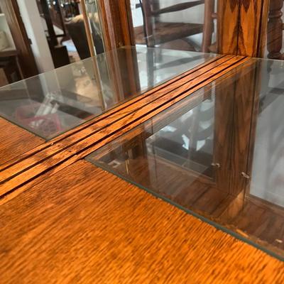 Wooden China Cabinet W/Lights (DR-RG)