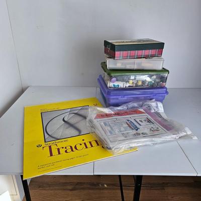 Assorted Craft, Paint, Stamps & Jewelry-Making Items (UC-JS)