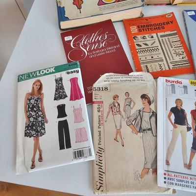 Sewing Books, Dress Form, Iron & More (UC-JS)