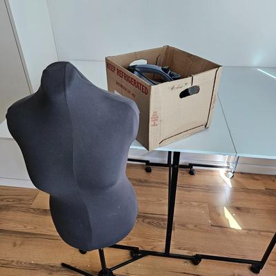 Sewing Books, Dress Form, Iron & More (UC-JS)