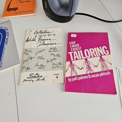 Sewing Books, Dress Form, Iron & More (UC-JS)