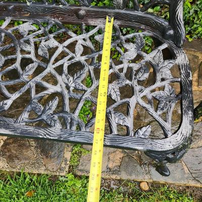 Vintage Metal patio garden bench