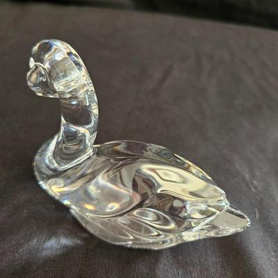 Crystal & Glass Swan Figurines (LR-DW)