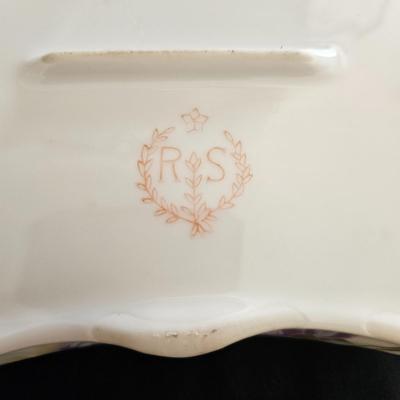 Assorted Floral China Pieces by Staffordshire, Crownford, & Princess House (LR-DW)