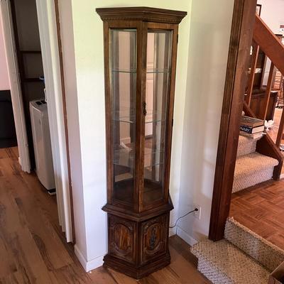 Lighted Curio Cabinet (D-MG)