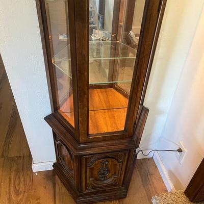 Lighted Curio Cabinet (D-MG)
