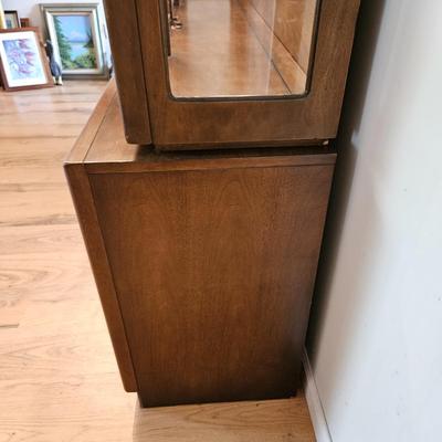 Emphasis MCM China Cabinet and Hutch (LR-DW)