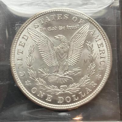 1921 Morgan Silver Dollar Coin BU