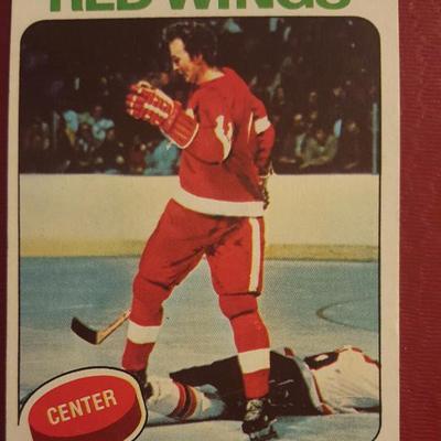 Red Wings Walt McKechnie Vintage Hockey Card Center 