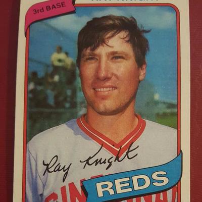 Ray Knight Vintage Reds Baseball Card