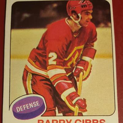 Barry Gibbs Vintage Hockey Cards