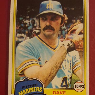 Dave Roberts Mariners Topps Vintage Baseball Card