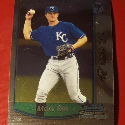 Mark Ellis Bowman Chrome Baseball Card