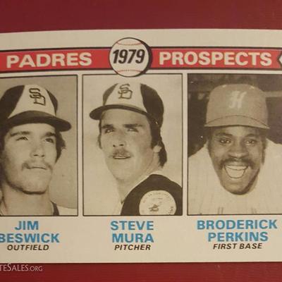 Padres 1979 Prospects Vintage Baseball Card