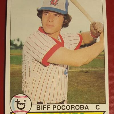 Biff Pocoroba Vintage Baseball Card