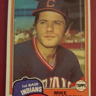 Mark Hargrove Cleveland Indians Vintage Baseball Card