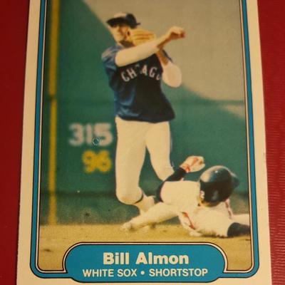 Bill Almon White Sox Vintage Baseball Card