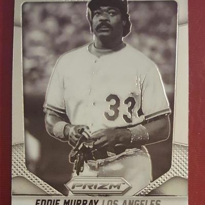Eddie Murray Los Angeles Prizm Baseball Card