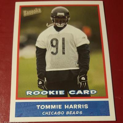 Tommie Harris Chicago Bears Rookie Card