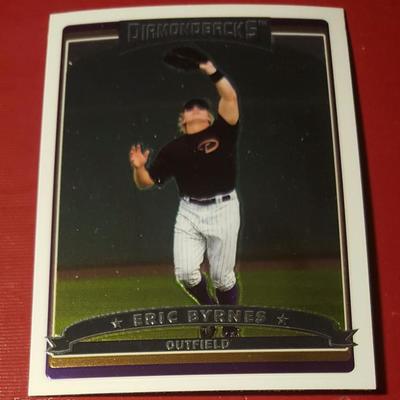 Eric Byrne's Diamondbacks Tools Chrome Baseball Card